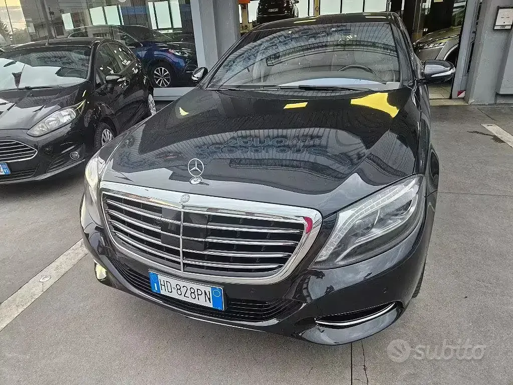 Usata Mercedes S500 Premium 454 CV (333 kW) 2016 Nero metallizzato Berlina