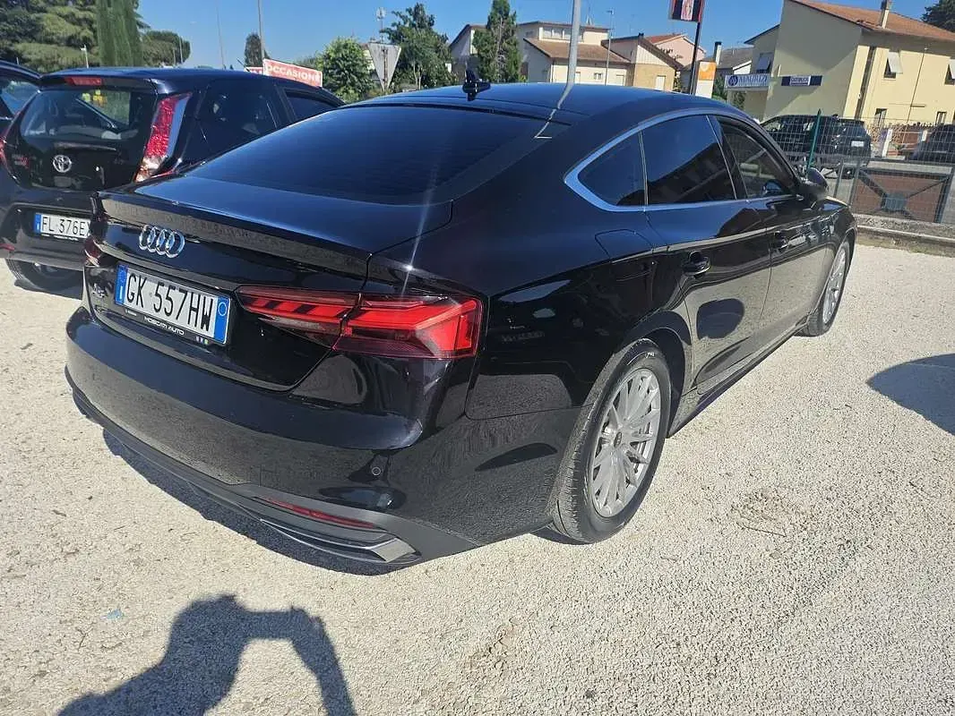 Usata Audi A5 Sportback Advanced Plus 163 CV (119 kW) 2022 Nero Utilitaria
