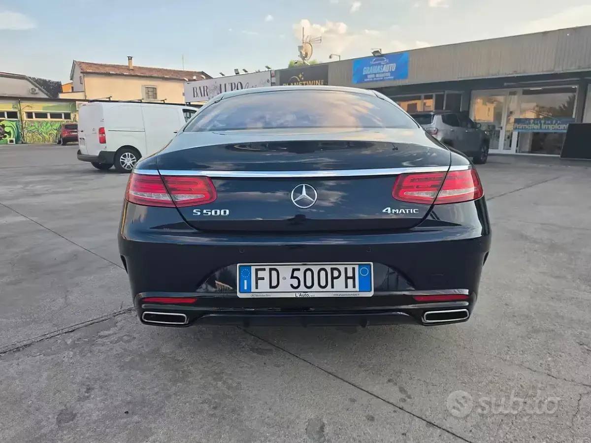 Usata Mercedes S500 455 CV (334 kW) 2016 Bluazzurro Coupé