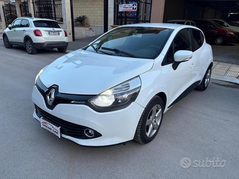 Usata Renault Clio IV 75 CV (55 kW) 2014 Bianco Berlina