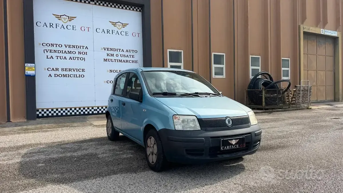 Usata Fiat Panda 54 CV (39 kW) 2005 Blu Utilitaria