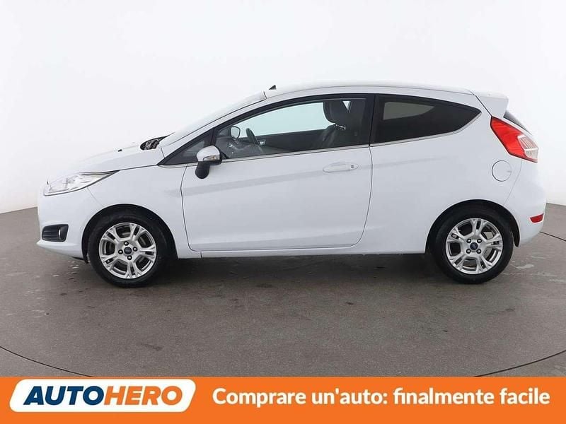 Usata Ford Fiesta Titanium 75 CV (55 kW) 2017 Bianco Utilitaria