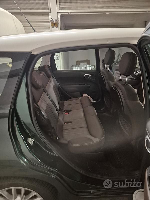 Usata Fiat 500L Lounge 95 CV (69 kW) 2011 Verde Monovolume