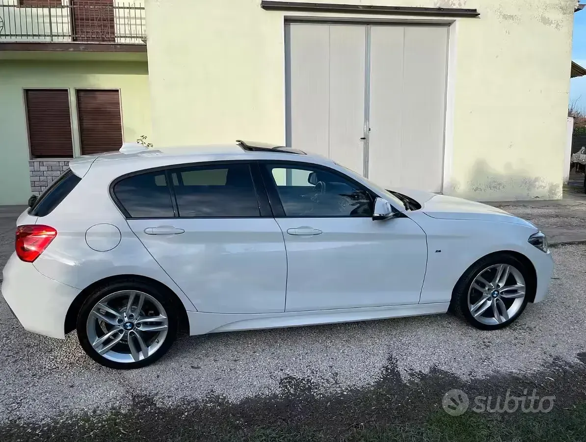 Usata BMW 116 M Sport 116 CV (85 kW) 2017 Bianco Utilitaria