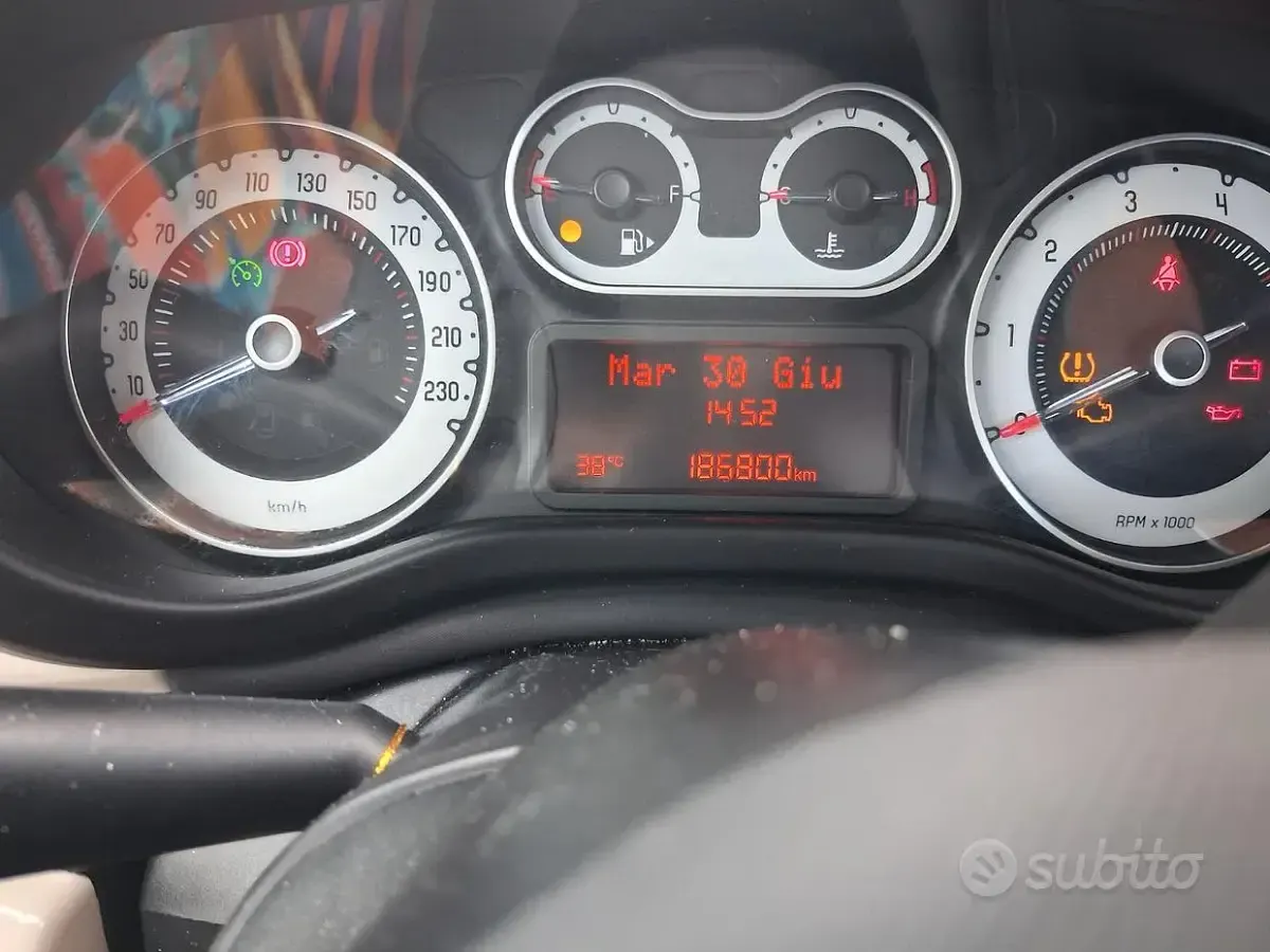 Usata Fiat 500L 95 CV (69 kW) 2017 Marrone Monovolume