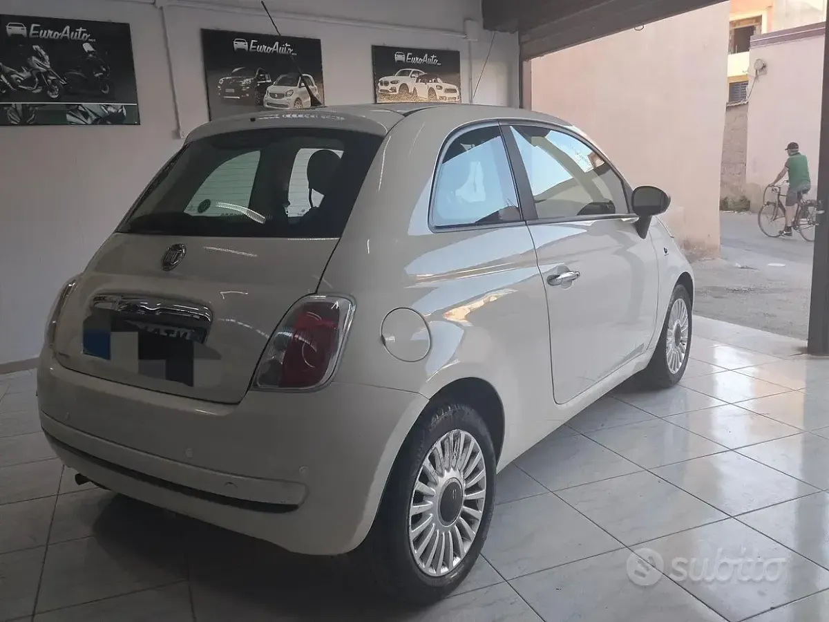 Usata Fiat 500 69 CV (50 kW) 2008 Bianco Berlina
