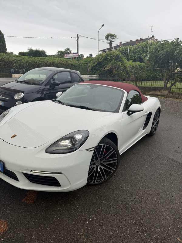 Bianco Usata 2018 Porsche 718 Boxster Cabrio | 56.000 € (Buon prezzo) - Immagine 1/4