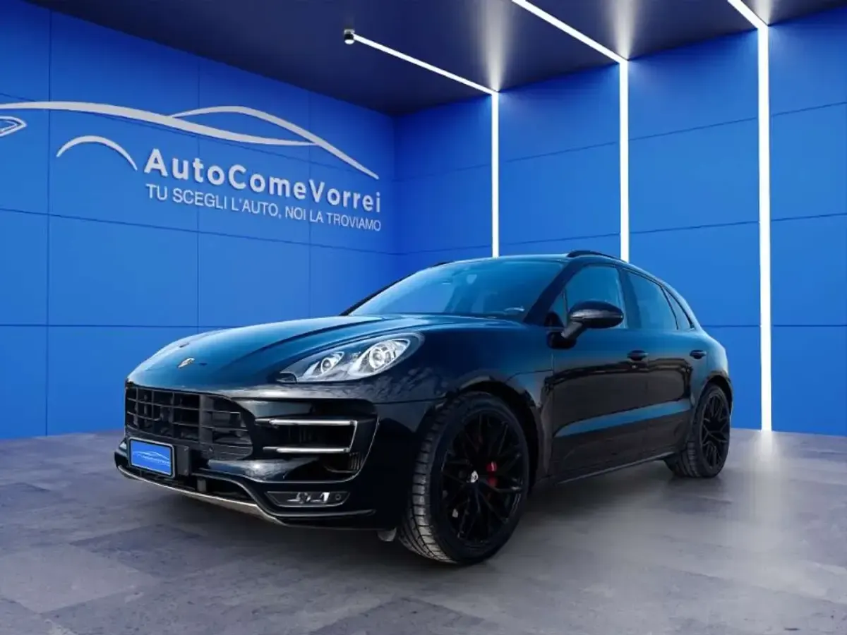 Usata Porsche Macan Turbo 400 CV (294 kW) 2014 Nero SUV