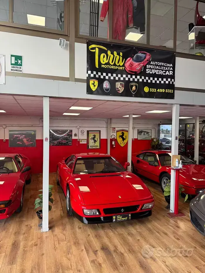 Usata Ferrari 348 295 CV (216 kW) 1990 Rosso Coupé