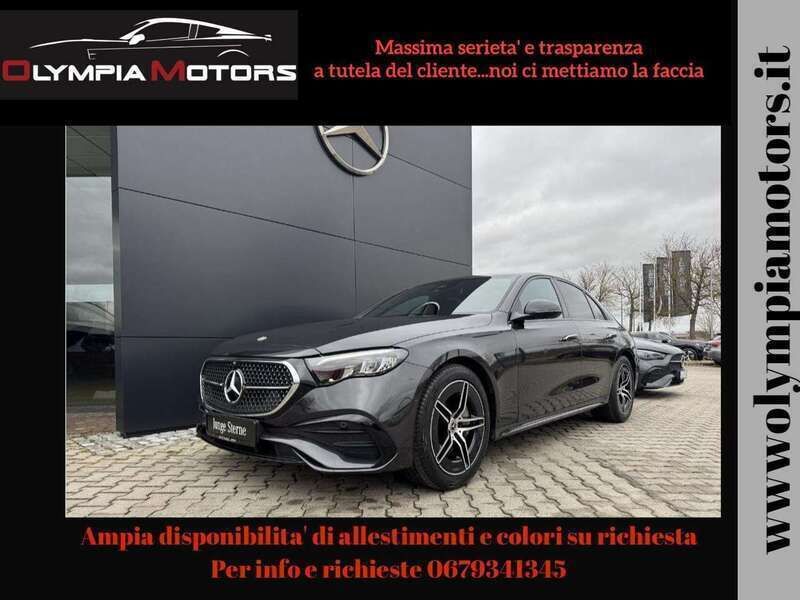 Grigio Usata 2024 Mercedes E220 Premium Tre volumi | 53.890 € (Super prezzo) - Immagine 1/4