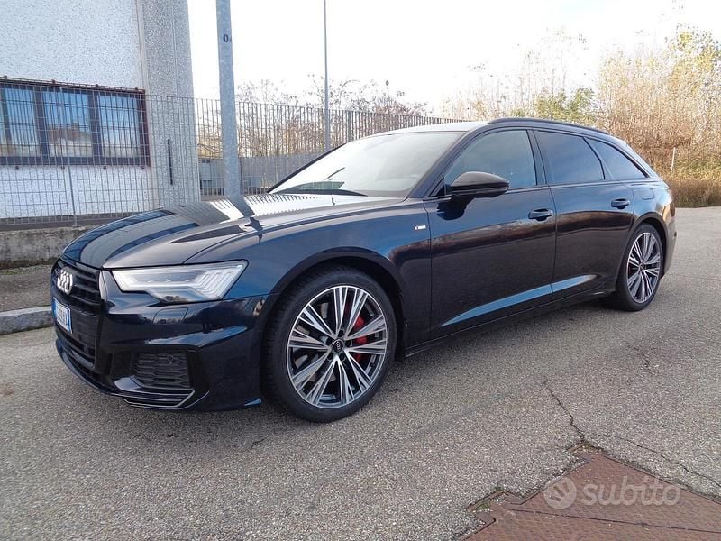 Begagnad Audi A6 S-line plus 252 HK (185 kW) 2020 Blå Kombi