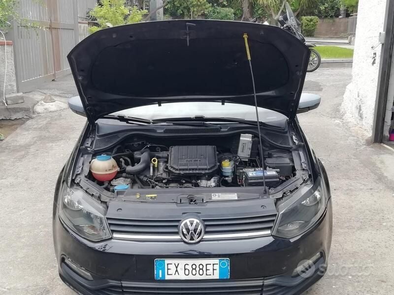 Usata VW Polo 50 CV (36 kW) 2014 Nero Berlina