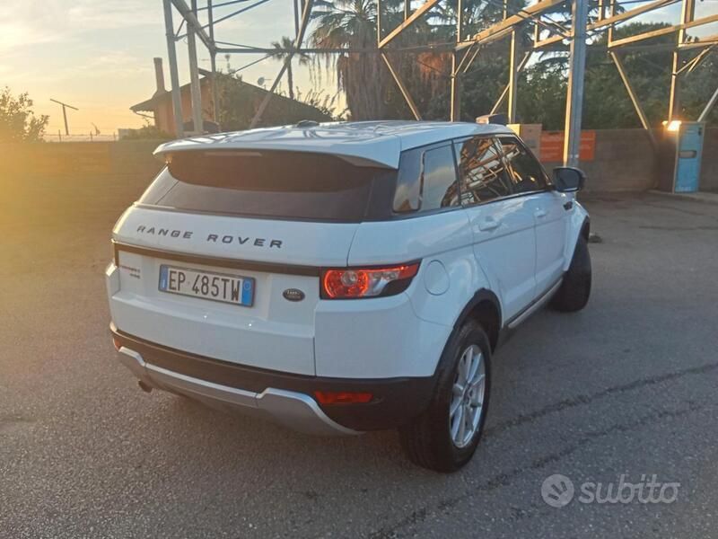 Usata Land Rover Range Rover evoque 2013 Bianco SUV