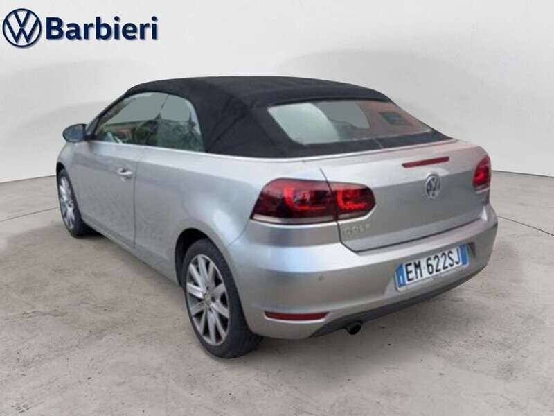 Usata VW Golf Cabriolet 105 CV (77 kW) 2012 Argento Cabrio