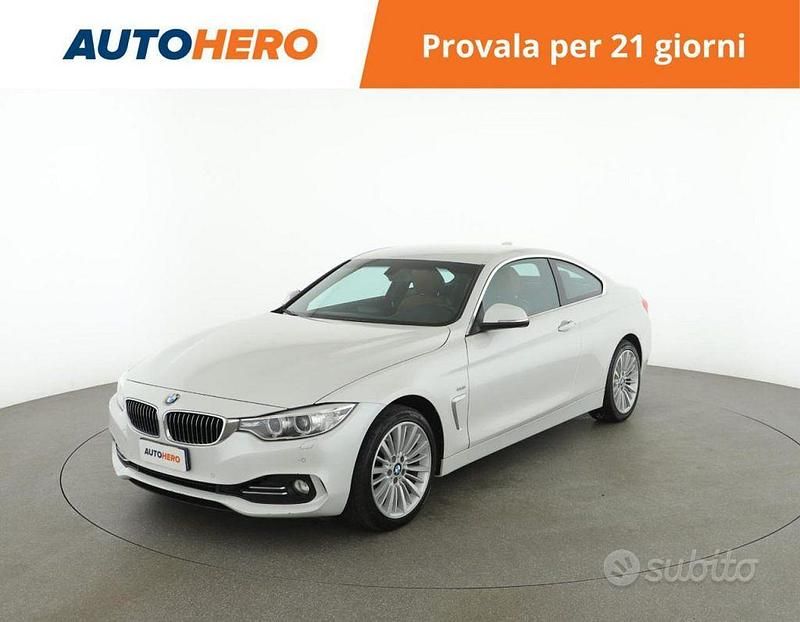 Bianco Usata 2015 BMW 430 Luxury Line Coupé | 21.199 € (Super prezzo) - Immagine 1/2