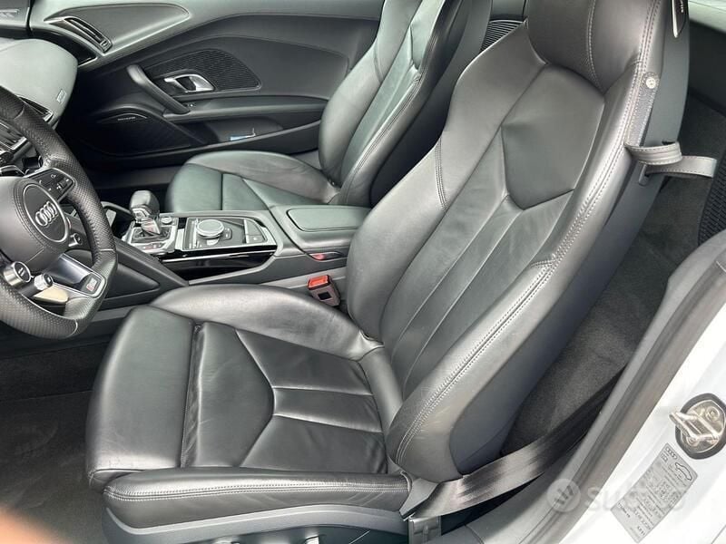 Usata Audi R8 Coupé Performance 610 CV (448 kW) 2018 Bianco Coupé