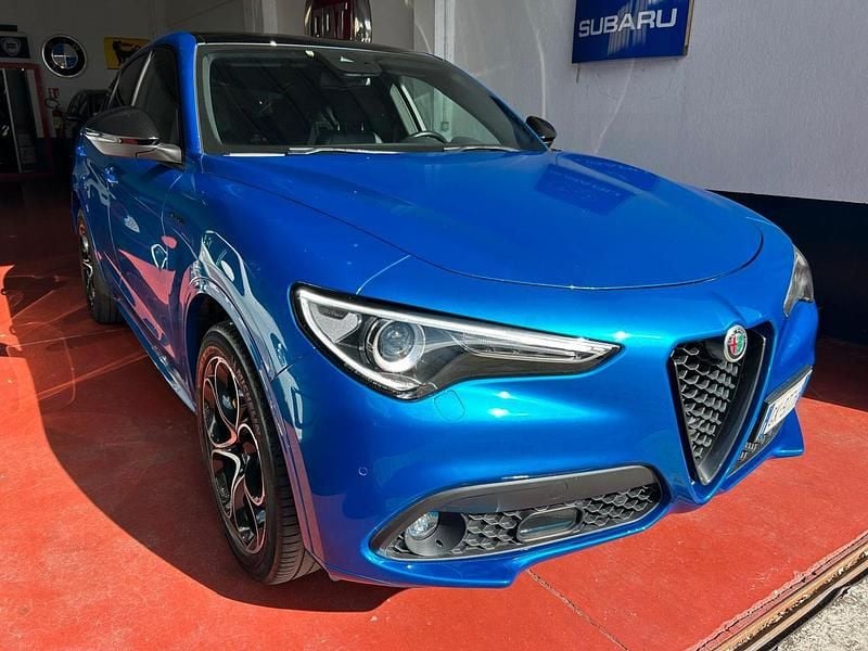 Usata Alfa Romeo Stelvio Veloce 210 CV (154 kW) 2022 Blu SUV