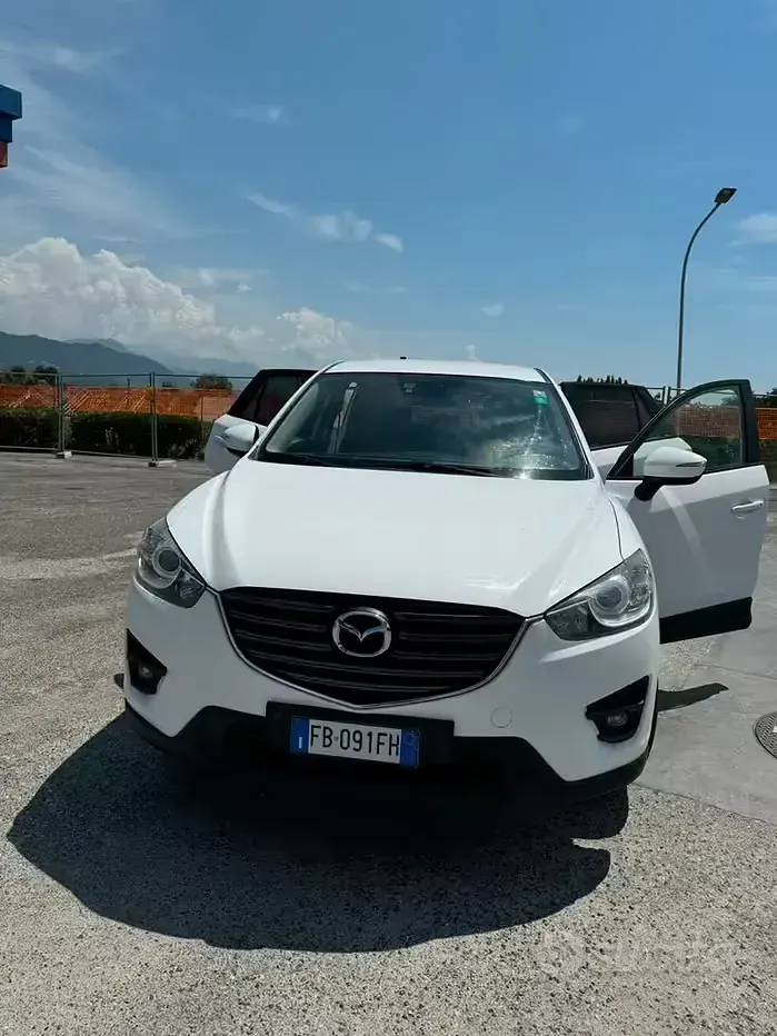 Usata Mazda CX-5 Prime-Line 150 CV (110 kW) 2015 Bianco SUV