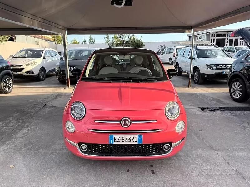 Usata Fiat 500 Lounge 69 CV (50 kW) 2015 Rosso Berlina