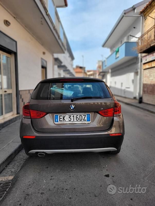 Usata BMW X1 Sport Line 2011 Marrone SUV