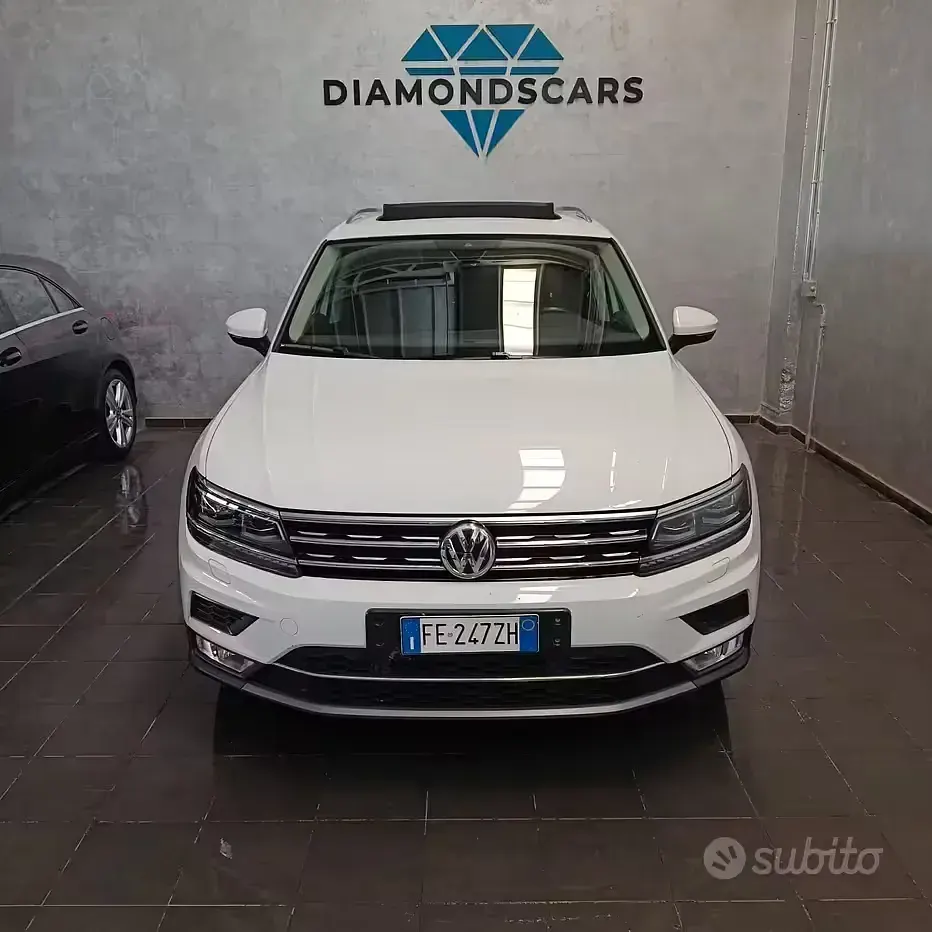 Usata VW Tiguan 150 CV (110 kW) 2016 Bianco SUV