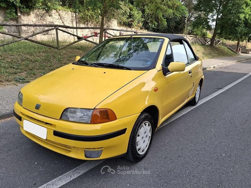 Giallo Usata 1999 Fiat Punto Cabriolet S Cabrio | 2800 € (Buon prezzo) - Immagine 1/4