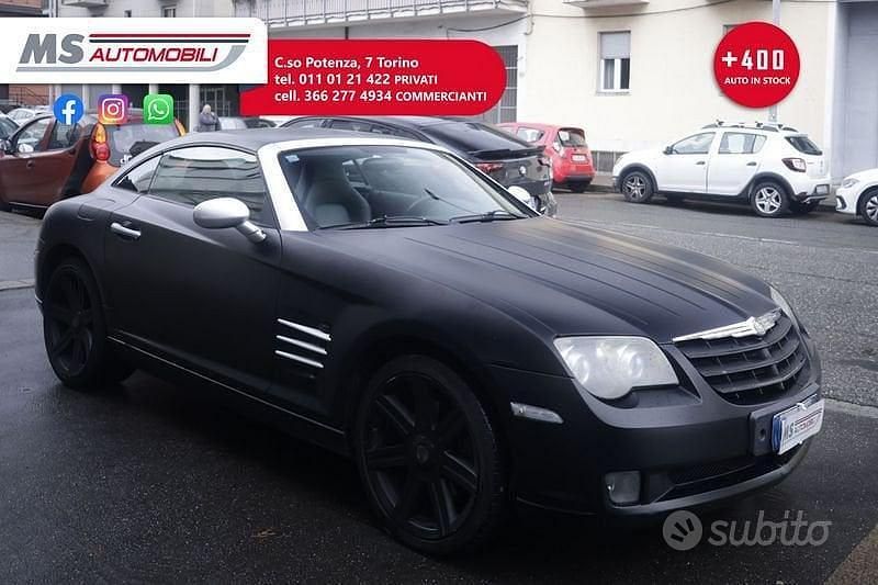 Usata Chrysler Crossfire Limited 218 CV (160 kW) 2006 Nero Coupé