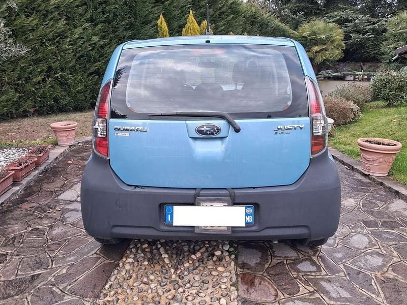 Usata Subaru Justy 69 CV (50 kW) 2009 Blu/azzurro Utilitaria