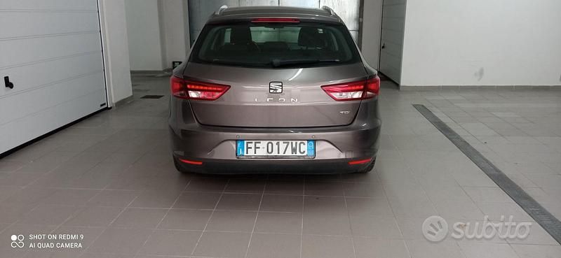 Usata Seat Leon 115 CV (84 kW) 2015 Grigio Station wagon