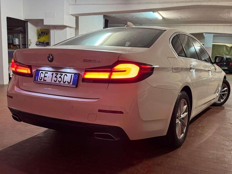 Usata BMW 520 190 CV (139 kW) 2021 Bianco Berlina
