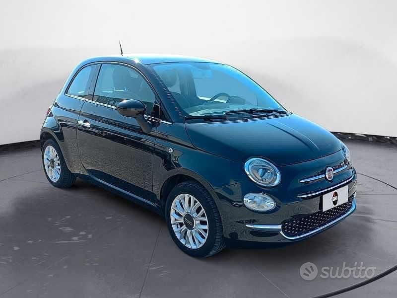 Usata Fiat 500 Lounge 69 CV (50 kW) 2016 Nero Berlina
