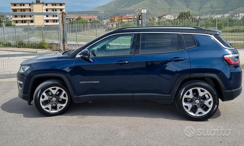 Usata Jeep Compass 120 CV (88 kW) 2018 Blu SUV