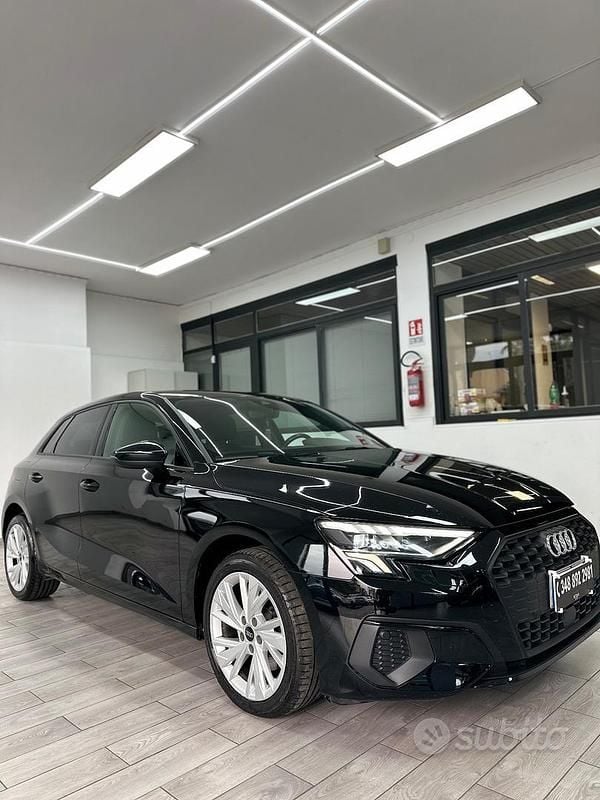 Usata Audi A3 Business 116 CV (85 kW) 2021 Nero Berlina