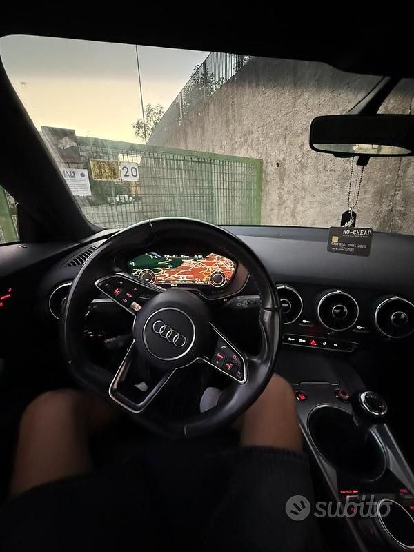 Usata Audi TT S-Line 184 CV (135 kW) 2014 Nero Coupé