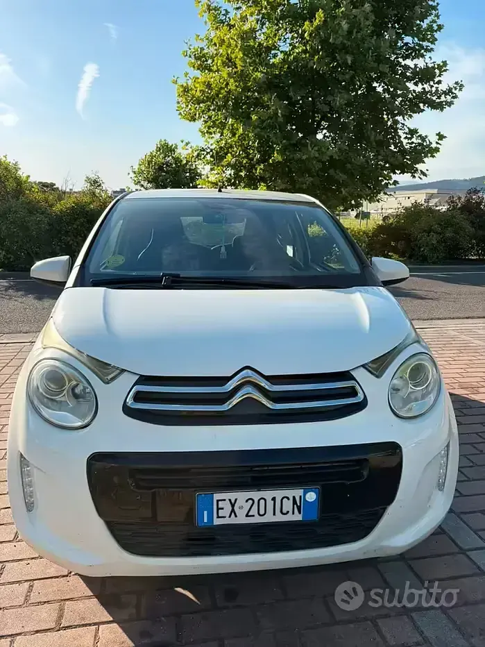 Usata Citroën C1 69 CV (50 kW) 2014 Bianco Utilitaria