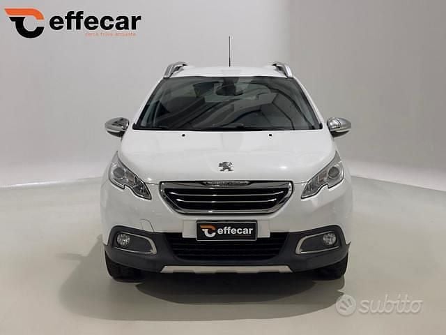 Usata Peugeot 2008 S 110 CV (80 kW) 2015 Bianco SUV
