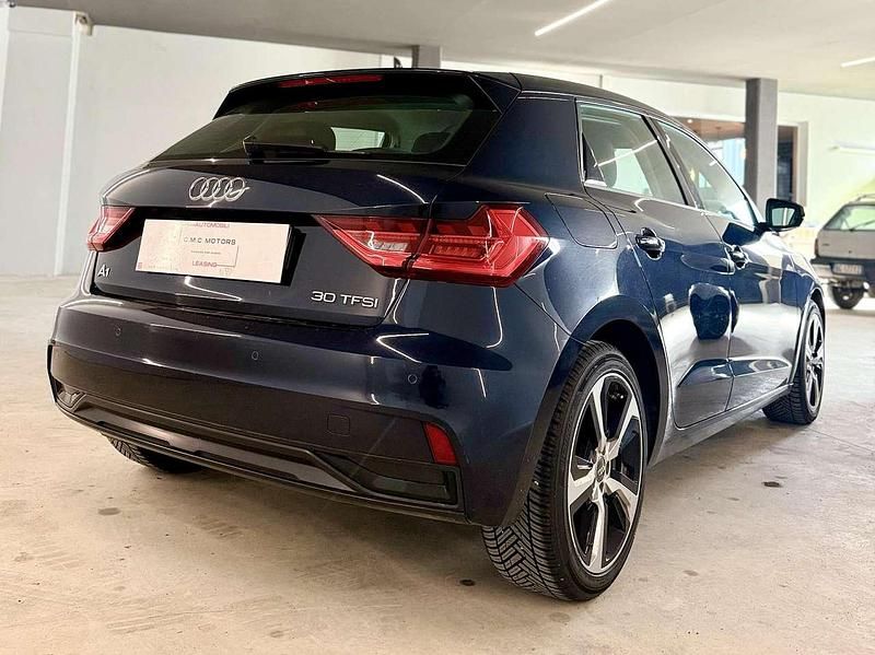 Usata Audi A1 Sportback Advanced 116 CV (85 kW) 2019 Blu met Utilitaria
