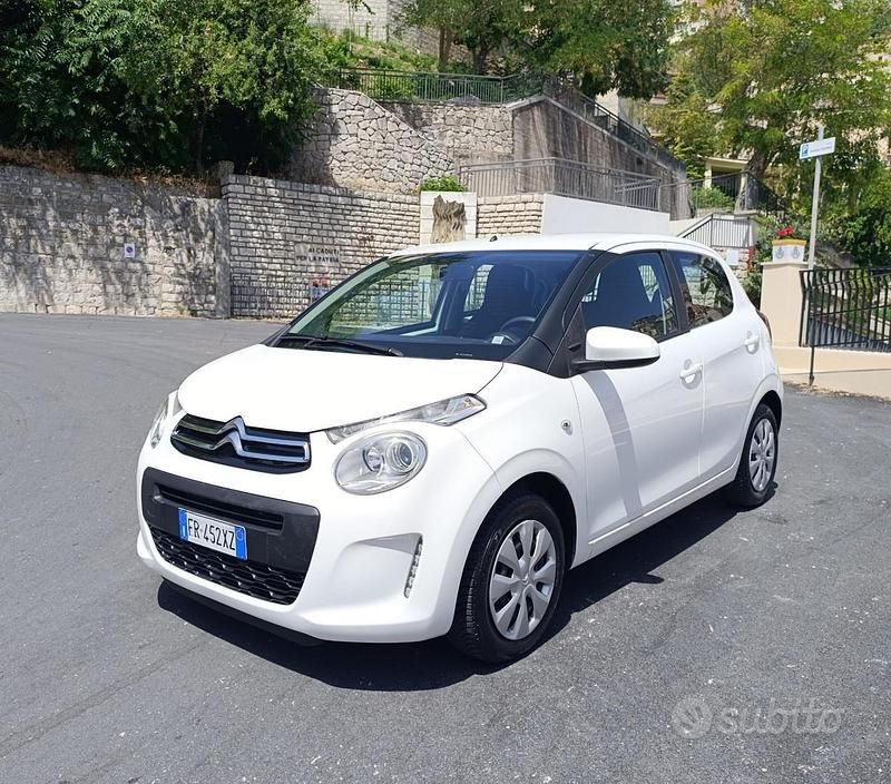 Usata Citroën C1 72 CV (52 kW) 2018 Bianco Utilitaria