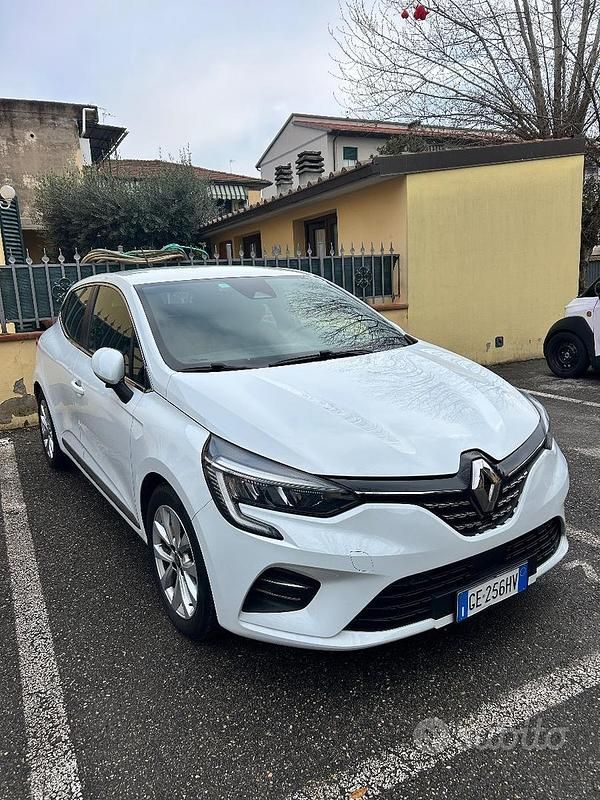 Usata Renault Clio V Life 65 CV (47 kW) 2021 Bianco Berlina