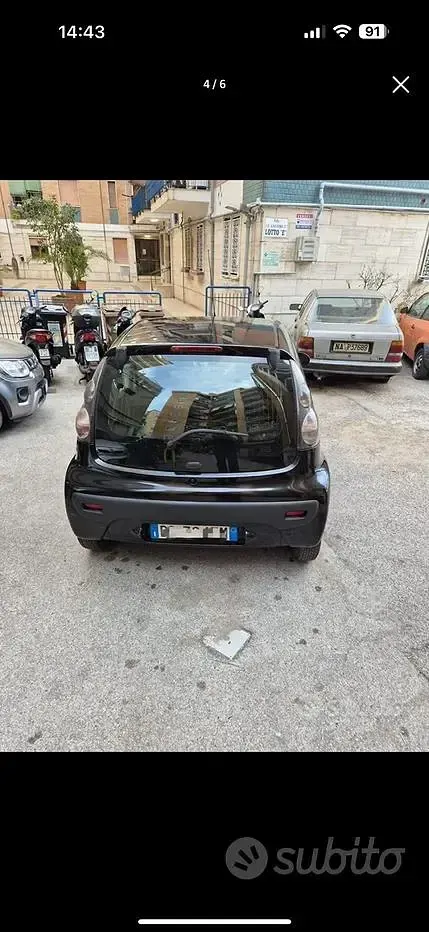 Usata Citroën C1 54 CV (39 kW) 2007 Nero Utilitaria