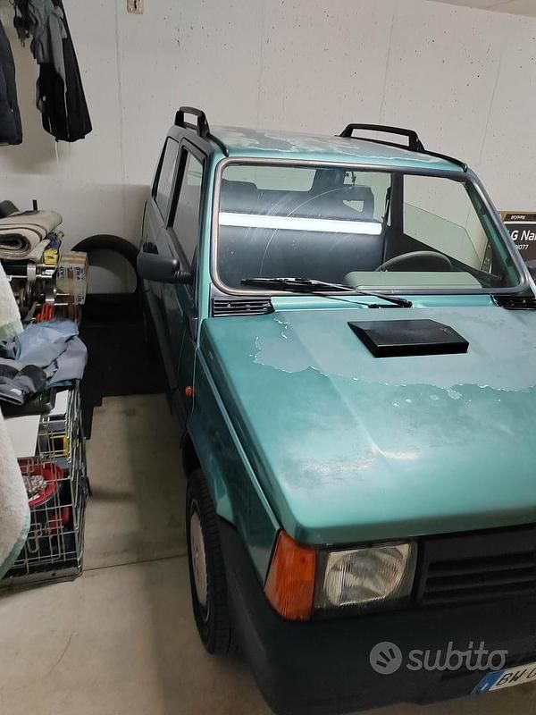 Usata Fiat Panda 54 CV (39 kW) 2002 Verde Utilitaria