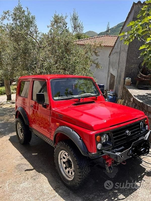 Usata Suzuki Samurai 69 CV (50 kW) 1999 Rosso SUV