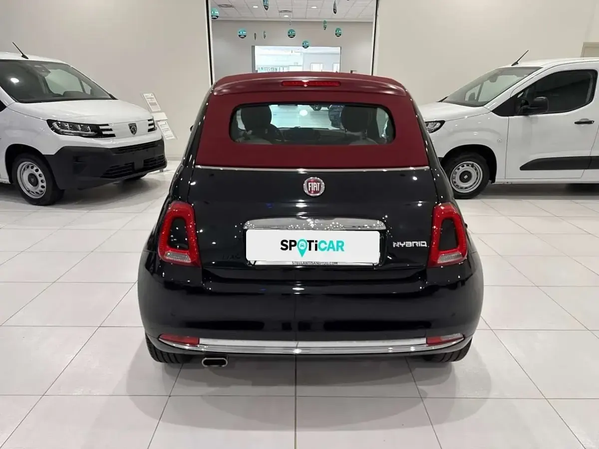 Usata Fiat 500C Dolcevita 69 CV (50 kW) 2021 Nero Cabrio