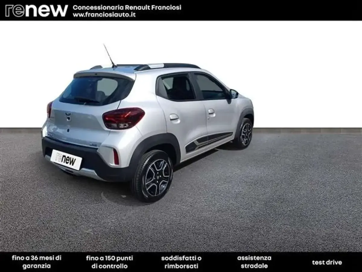 Usata Dacia Spring Comfort 33 kW (45 CV) 2022 Grigio Utilitaria