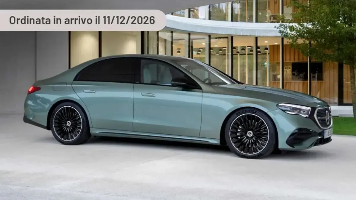 Nuova Mercedes E53 AMG Advanced Plus 585 CV (430 kW) 2025 Argento Berlina