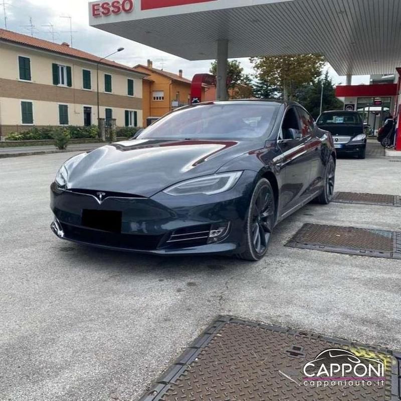 Usata Tesla Model S 158 kW (215 CV) 2017 Nero Utilitaria