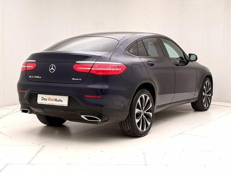 Usata Mercedes GLC220 Sport 170 CV (125 kW) 2017 Blu/azzurro SUV