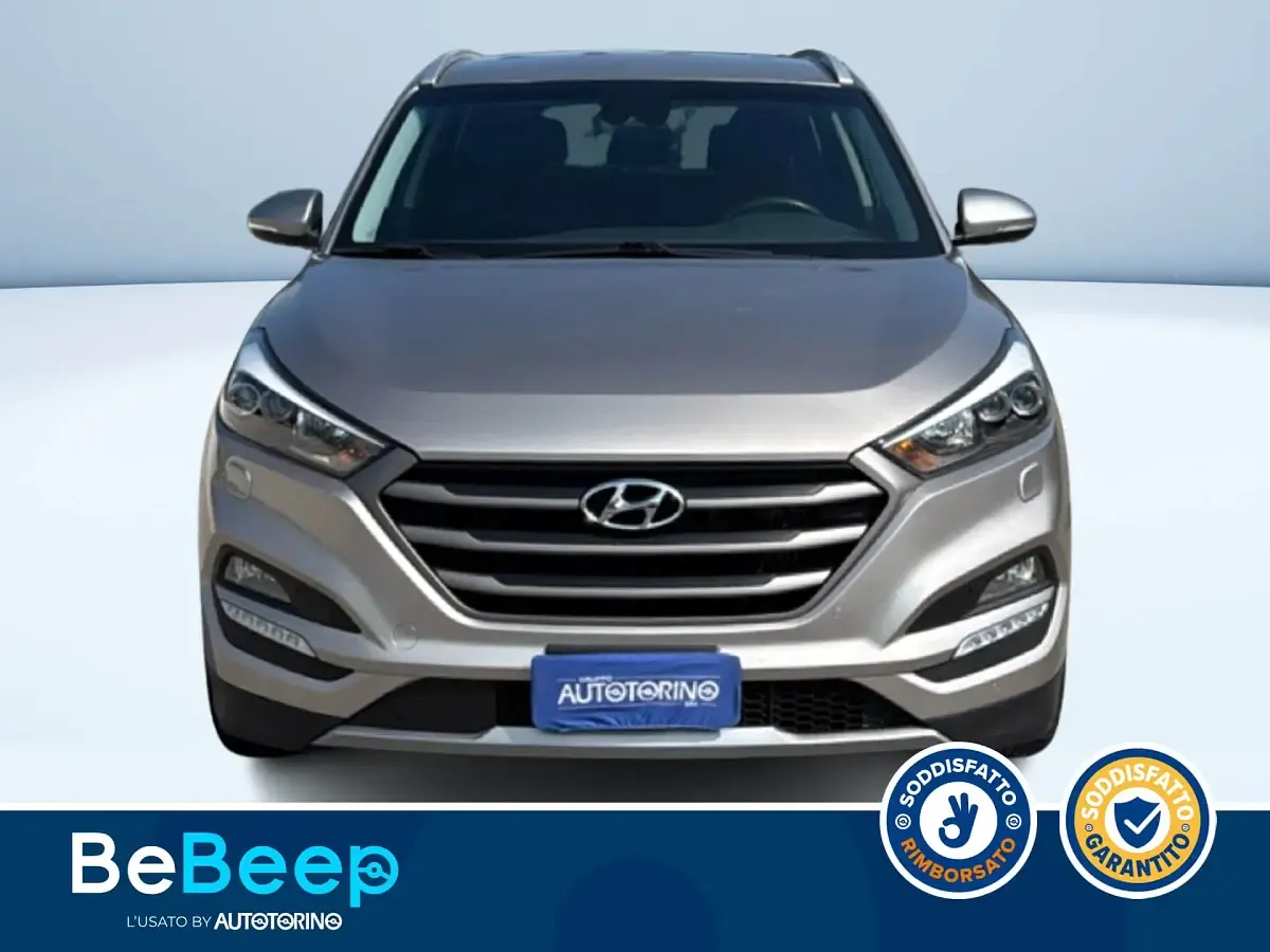 Usata Hyundai Tucson 116 CV (85 kW) 2018 Argento metallizzato SUV