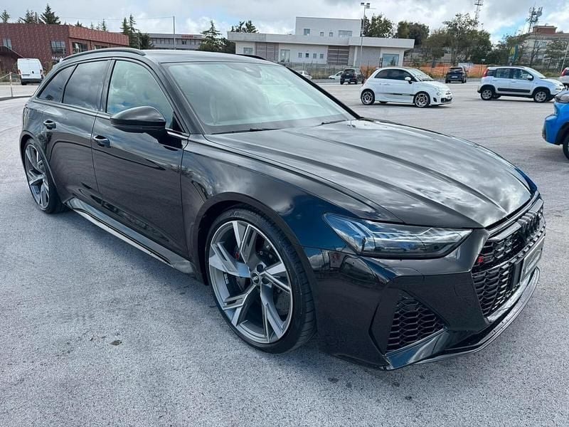 Usata Audi RS6 600 CV (441 kW) 2020 Nero Station wagon
