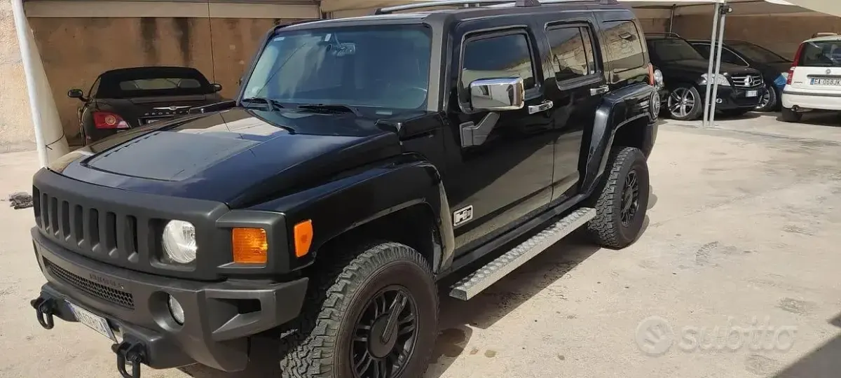 Usata Hummer H3 245 CV (180 kW) 2008 Nero SUV